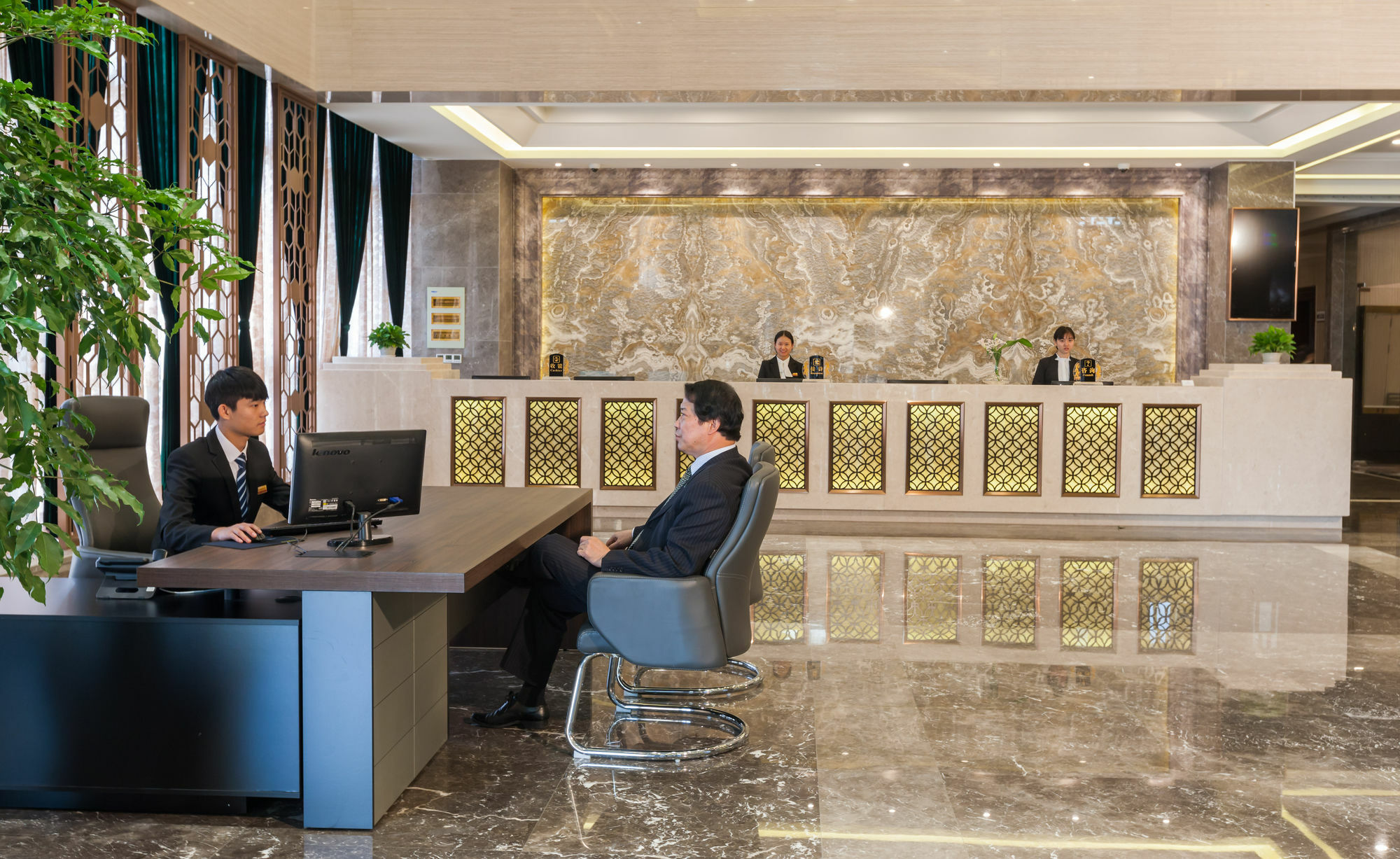 Hangzhou Ou Ya Mei International Hotel Buitenkant foto